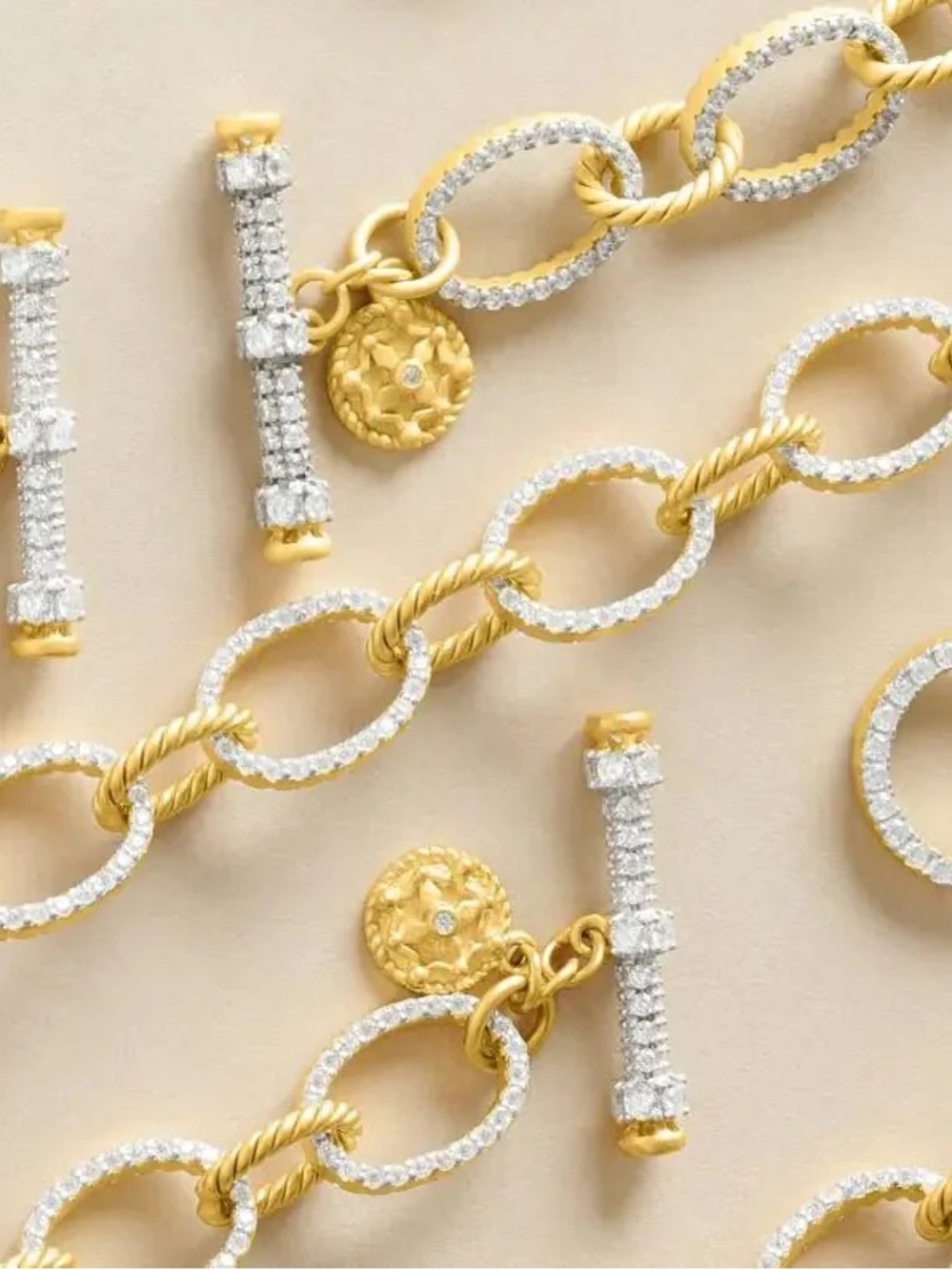 Freida Rothman Bright Sky Chain Link Bracelet